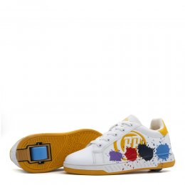 Breezy Rollers Splatter White/Yellow