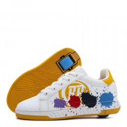 Breezy Rollers Splatter White/Yellow