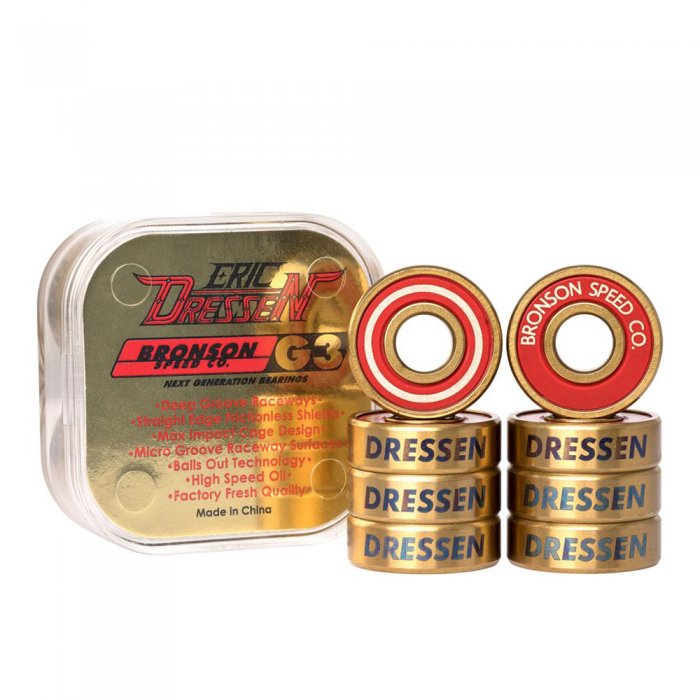 Rulmenti Bronson Speed Eric Dressen Pro G3 Gold