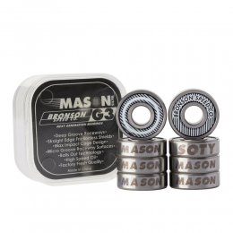 Rulmenti Bronson Speed Mason Silva Pro G3 Black/White