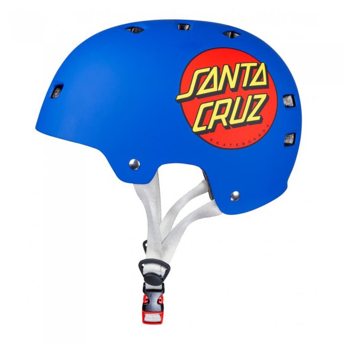 Casca Bullet x Santa Cruz Classic Dot Matt Blue