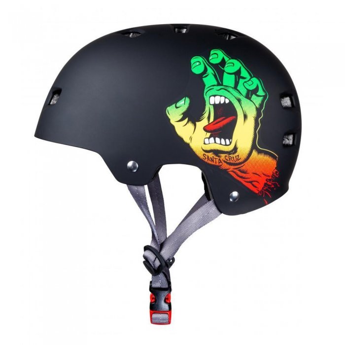 Casca Bullet x Santa Cruz Screaming Hand Rasta - Click Image to Close