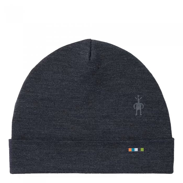 Caciula Smartwool Thermal Merino Reversible Cuffed Charcoal 25/26