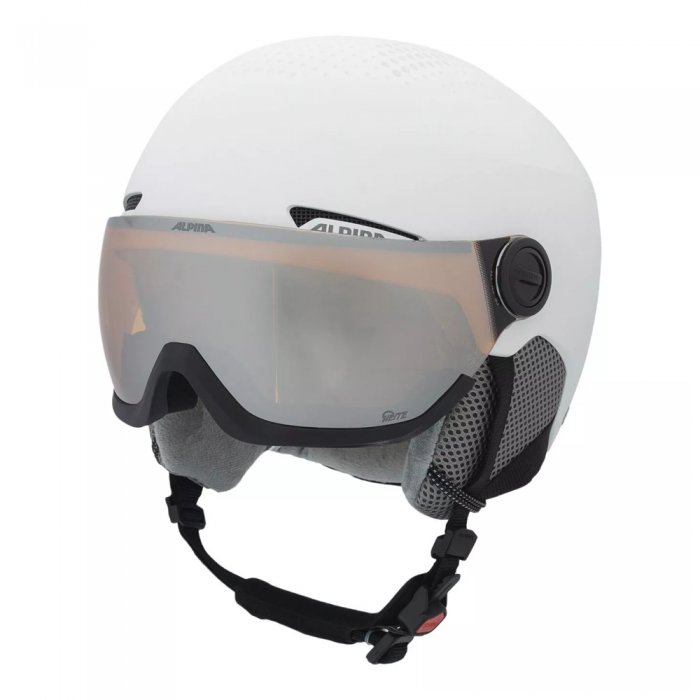 Casca Alpina Arber Visor Q Lite White Matt