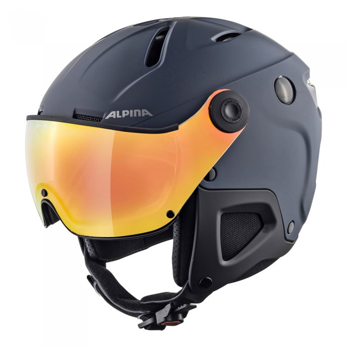 Casca Alpina Attelas Visor QVMM nightblue matt