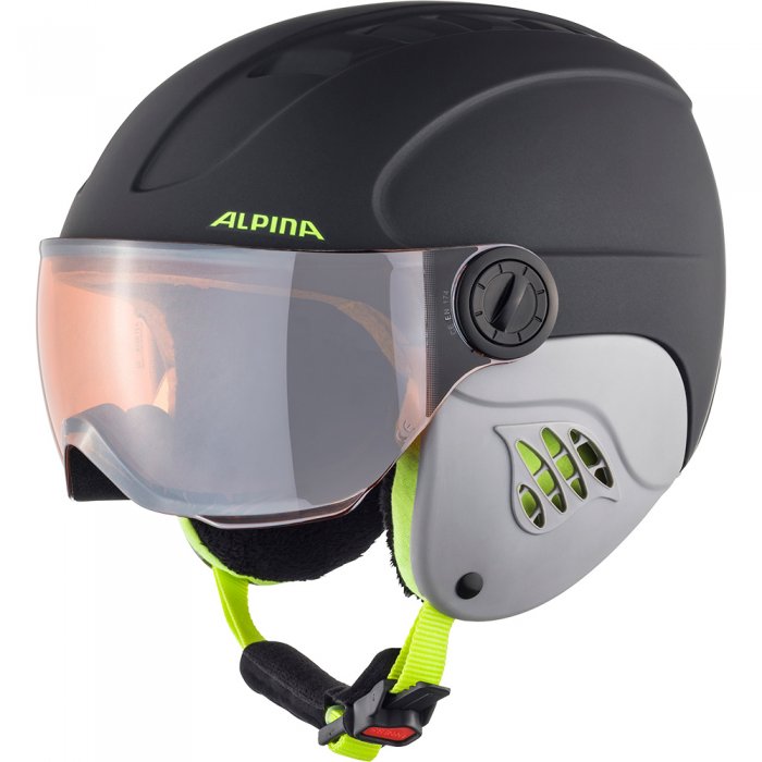 Casca Alpina Carat LE Visor HM charcoal/neon matt