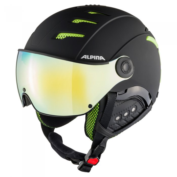 Casca Alpina JUMP 2.0 Q Lite black/lime matt