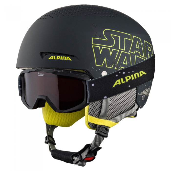 Set casca si ochelari Alpina Zupo Disney Star Wars