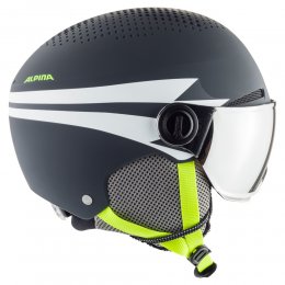 Casca Alpina Zupo Visor Q Lite charcoal/neon matt
