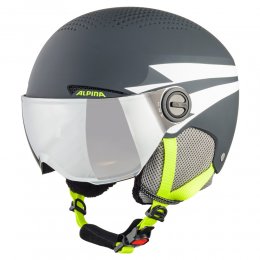 Casca Alpina Zupo Visor Q Lite charcoal/neon matt