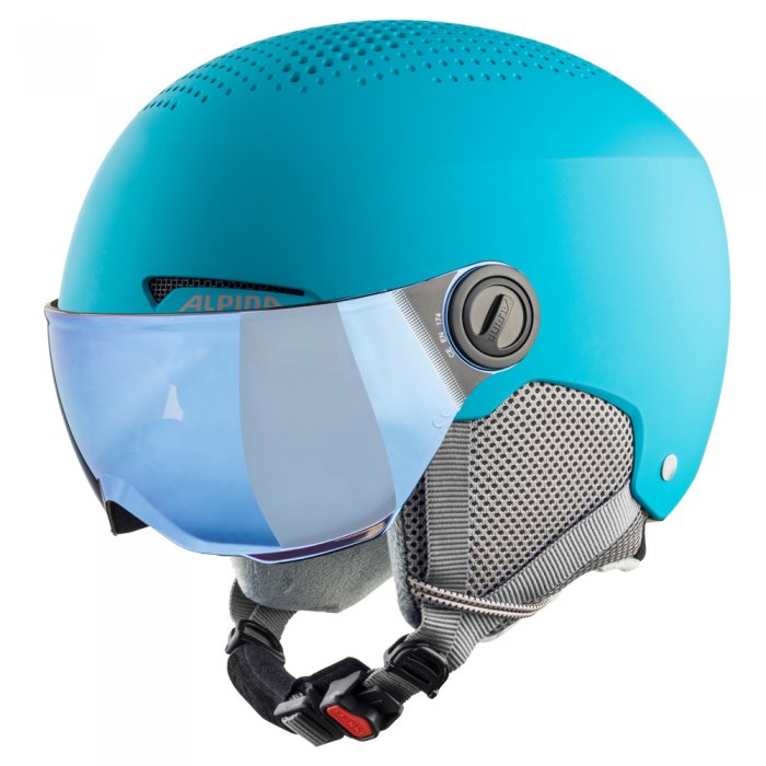 Casca Alpina Zupo Visor Q Lite turquoise matt