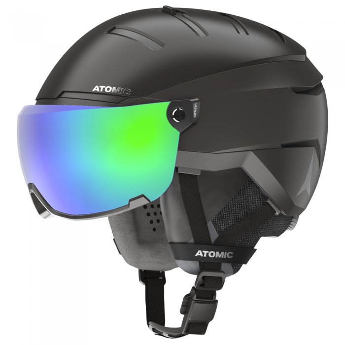 Casca Atomic Savor GT Amid Visor HD Black