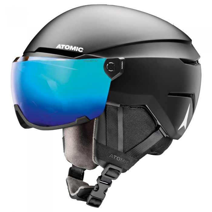 Casca Atomic Savor Visor Stereo Black