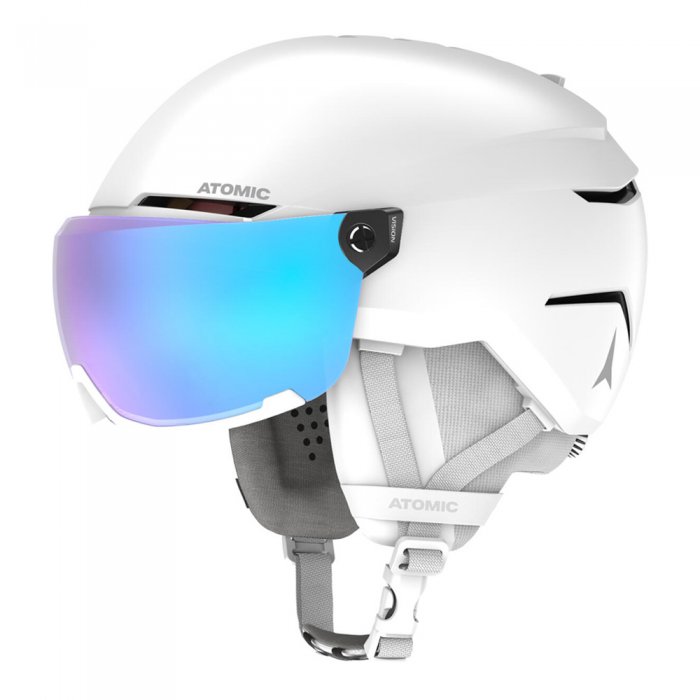 Casca Atomic Savor Visor Stereo White Heath