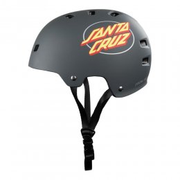Casca Bullet x Santa Cruz Oval Dot Matte Charcoal