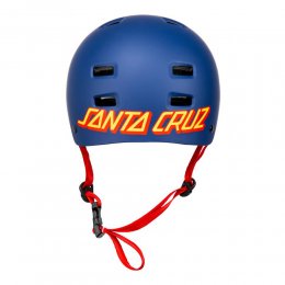 Casca Bullet x Santa Cruz Strip Logo Matt Blue