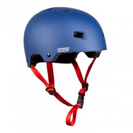 Casca Bullet x Santa Cruz Strip Logo Matt Blue