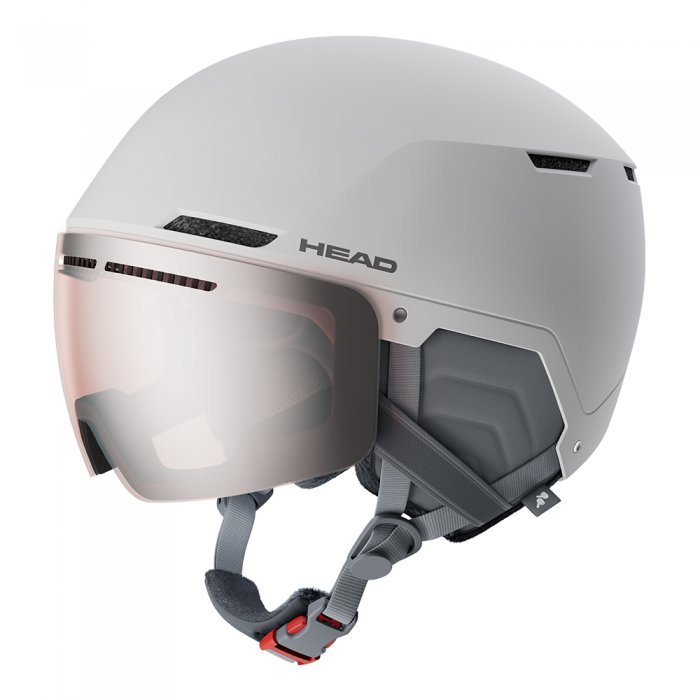 Casca Head Cinema W Visor White 25/26