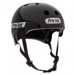 Casca Pro-Tec Old School Certified Gloss Black