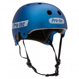 Casca Pro-Tec Old School Certified Matte Metallic Blue