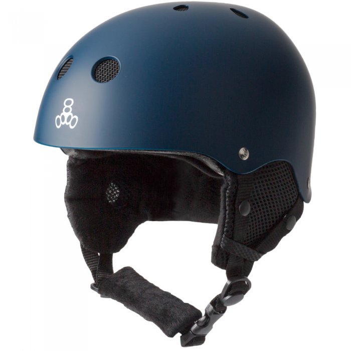 Casca Triple 8 Brainsaver Snow Standard Navy Rubber