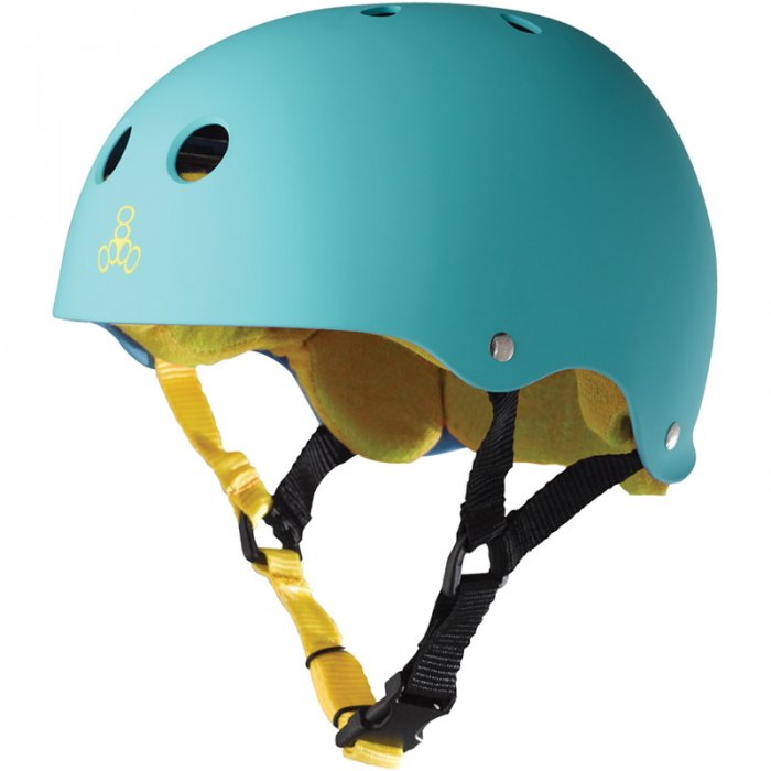 Casca Triple 8 Brainsaver Baja Teal Rubber