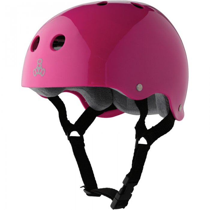 Casca Triple 8 Brainsaver Pink Glossy