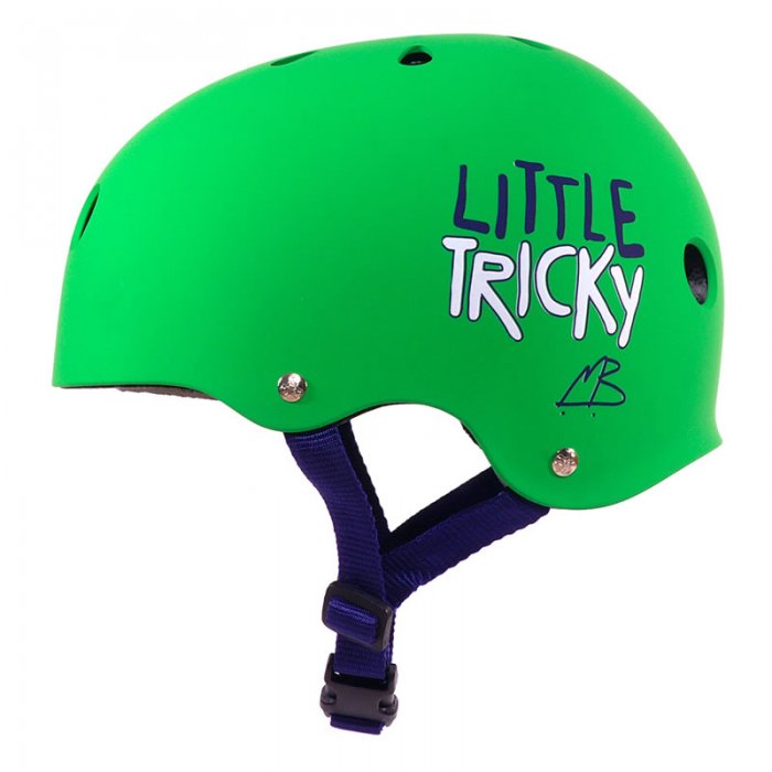 Casca Triple 8 Little Tricky Jr Green Rubber