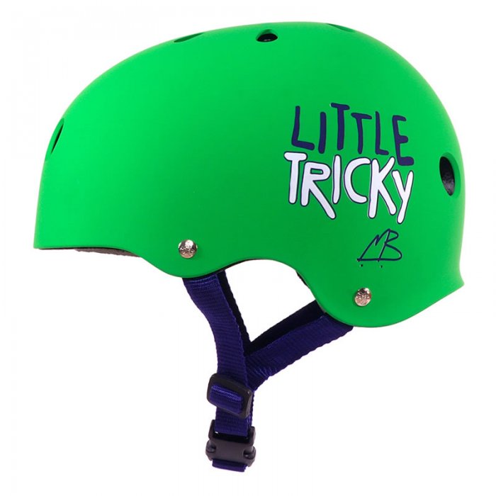 Casca Triple 8 Little Tricky Jr Green Rubber