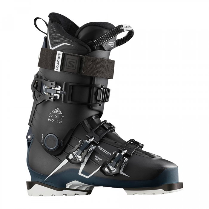 Clapari Salomon QST Pro 100 Black/Petrol Blue/White