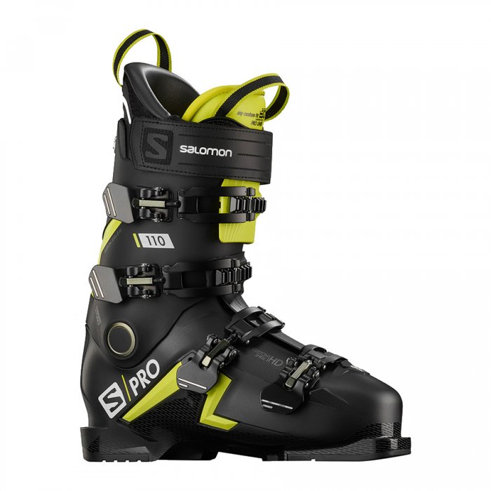 Clapari Salomon S/Pro 110 Black/Acid Green/White