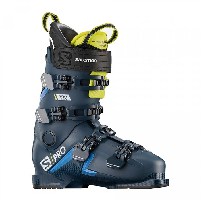 Clapari Salomon S/Pro 120 Petrol Blue/Race Blue/Acid Green