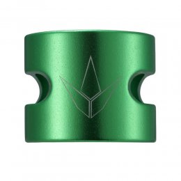 Clema trotineta Blunt Twin Slit 2 puncte Green