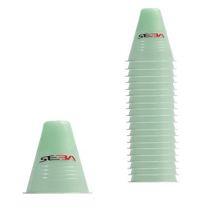 Conuri Slalom Seba Dual Density 20buc fluorescente