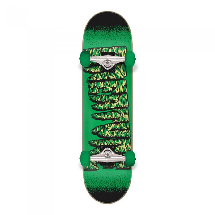 Skateboard Creature Logo Mummy Mini Green 7.75inch