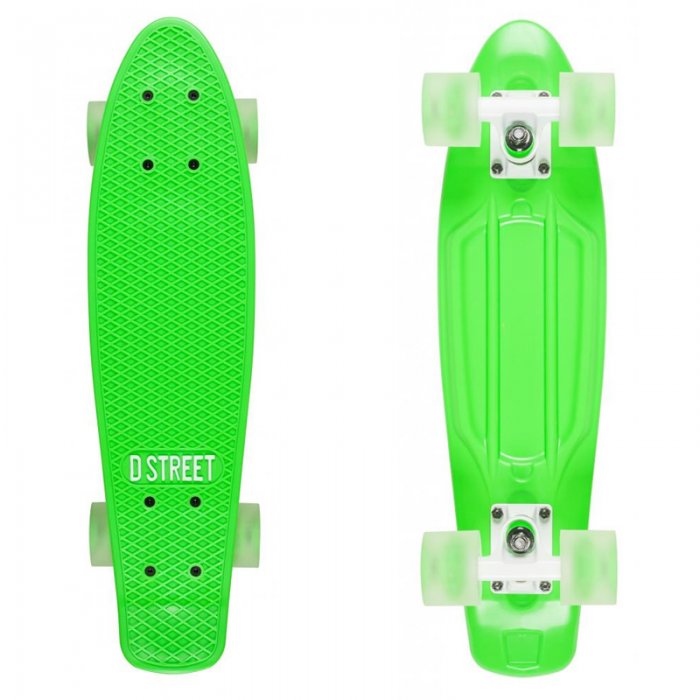 Cruiser D STREET Neon Flash green 23inch/58cm