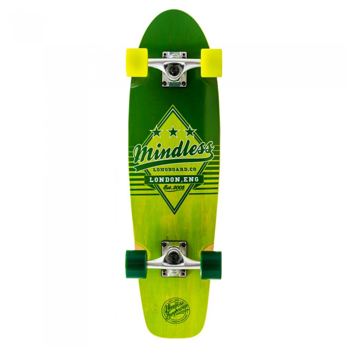 Cruiser Mindless Longboards Daily Grande II green/green