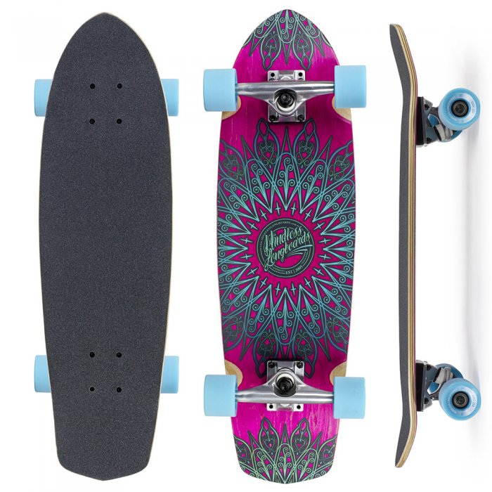 Cruiser Mindless Longboards Mandala Pink