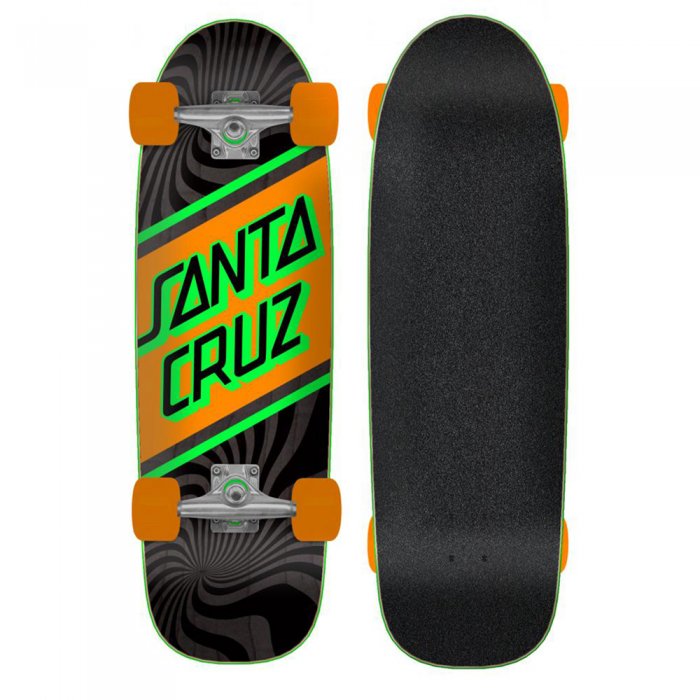 Cruiser Santa Cruz Street Skate Black/Orange