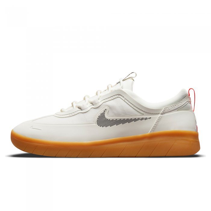 Incaltaminte Nike SB Nyjah Free 2 Summit White/Bright Crimson/Black