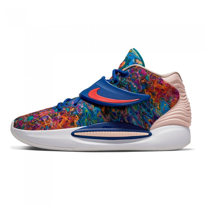 Ghete Baschet Nike KD 14 Deep Royal Blue/Coconut Milk