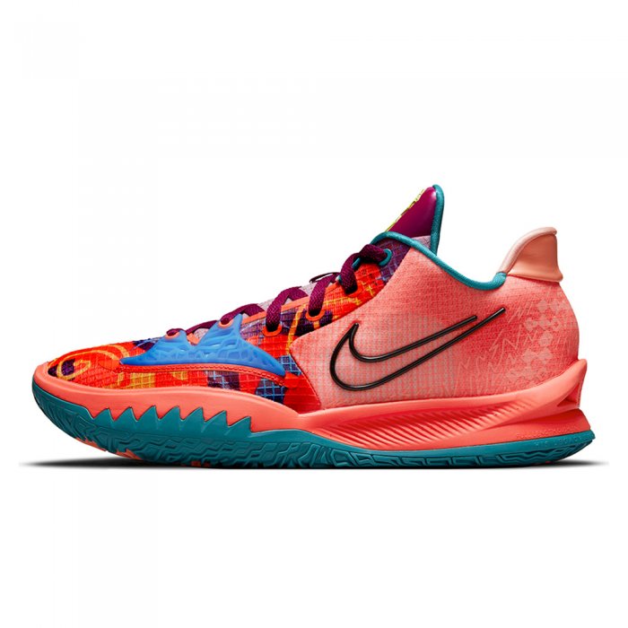 Ghete Baschet Nike Kyrie Low 4 Bright Crimson/Red Plum/University Blue/Black