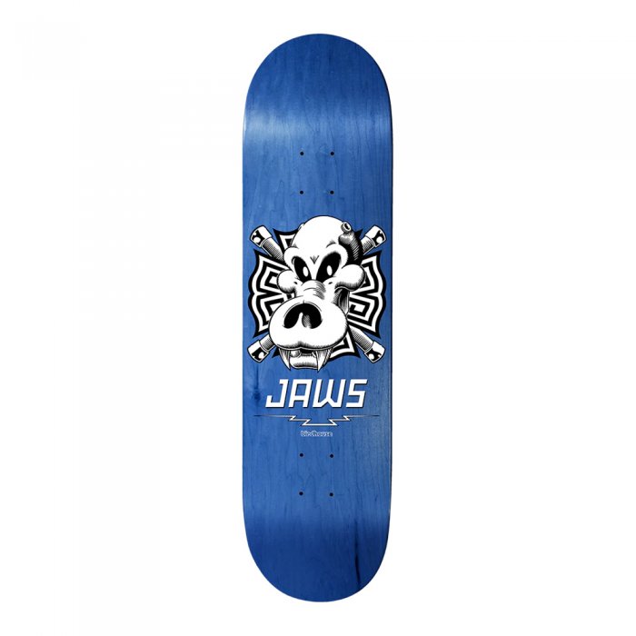 Deck Skateboard Birdhouse Pro Jaws Skull Blue 8.25inch
