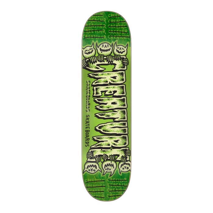 Deck Skateboard Creature Psycho Logo Lg Multi 8.25inch