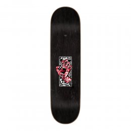 Deck Skateboard Santa Cruz Flier Collage Dot Black 8.125inch