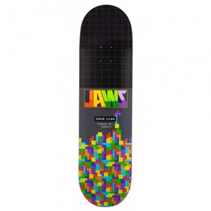 Deck Skateboard Birdhouse Pro Jaws Blocks Black 8.25inch