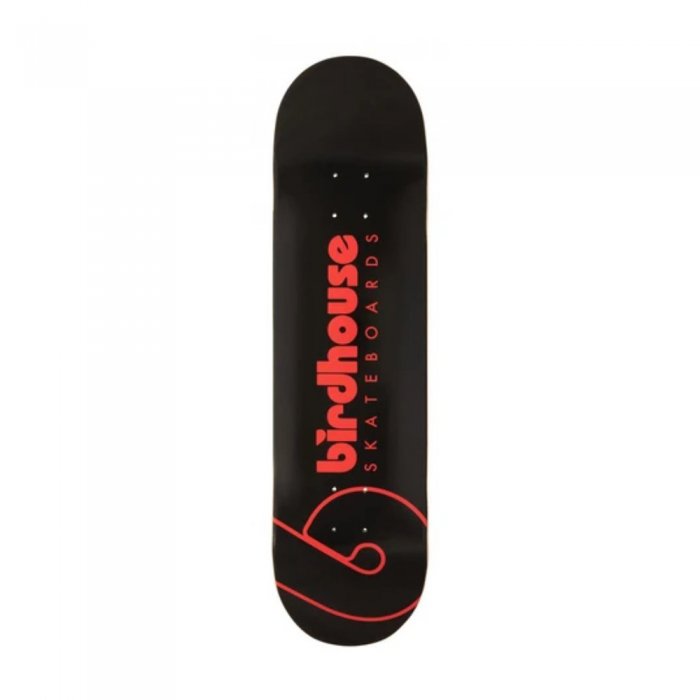 Deck Skateboard Birdhouse Team Logo Black 8.25inch