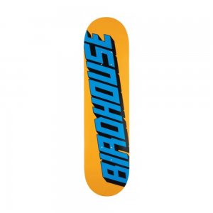 Deck Skateboard Birdhouse Type Logo Orange 7.75inch