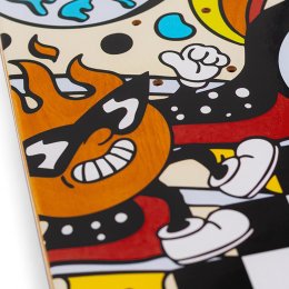 Deck Skateboard Enuff Designer Meltworld Confused 8.25inch