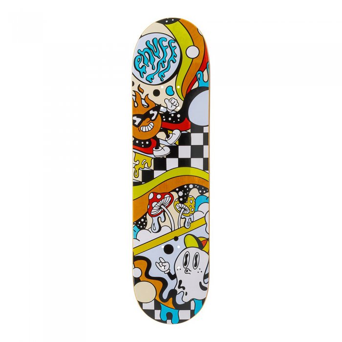Deck Skateboard Enuff Designer Meltworld Confused 8.25inch